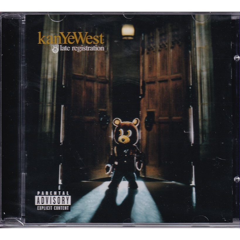 Kanye West CD - ตอนลงทะเบียนต้นฉบับ