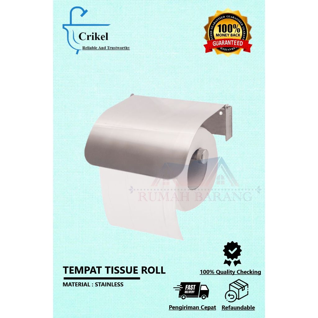 TISSUE ROLL HOLDER / TOILET ROLL TISSUE HOLDER / TISSUE HOLDER