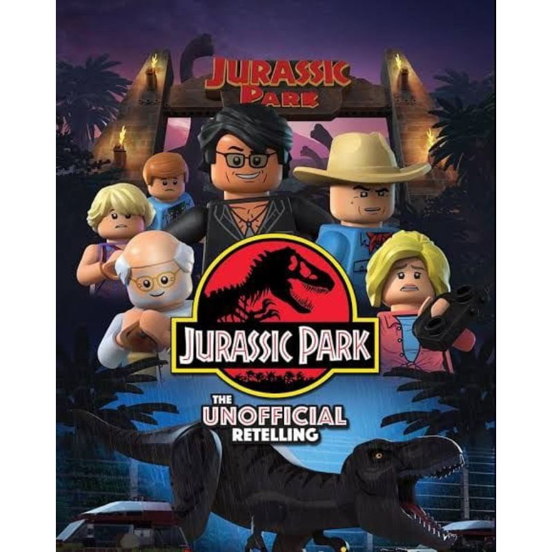 Dvd LEGO ANIMATED JURASSIC PARK THE UNOFICIAL ROTELLING (2024)