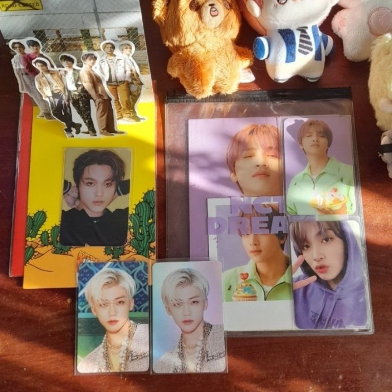 Ungu Jual Photocard อย่างเป็นทางการ Haechan jidat hotsa ซอสร้อน pop up set md hoodie สีม่วง photopac