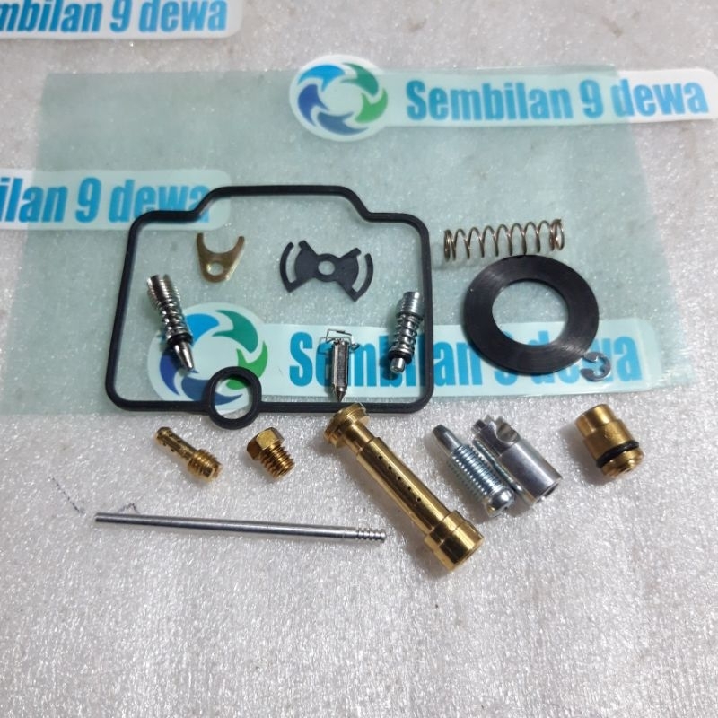 คาร์บูเรเตอร์ Repairkit เต็มไปด้วย fulset เข็มเจ็ทคาร์บูเรเตอร์ MJ 130 PJ17.5 yamaha FIZR F1ZR poswa