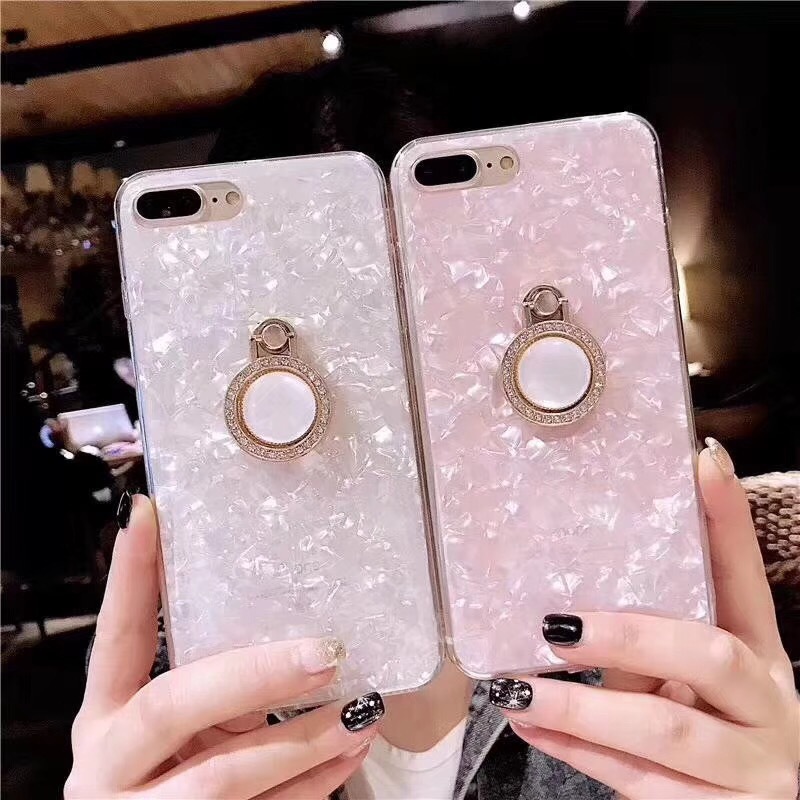 เคสคริสตัลพร้อมขาตั้งแหวน 360 Vivo V9 V17 Pro V25 V25E V27 V27E V29 V29E V30 V30E V30 Pro