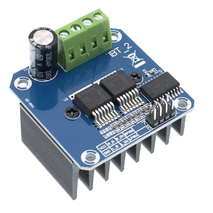 Bts7960 43A Double H-bridge High-Power Motor Driver Module Robot Sumo Line Thrower Transporter