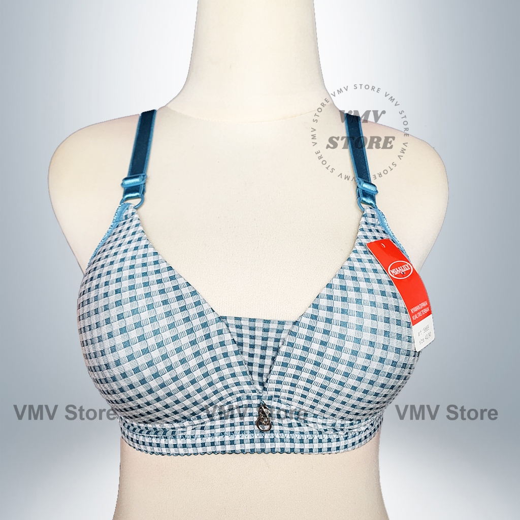 Misslily 5665 Large B Cup Bra Womens Underwire Bra 3 Hooks Beautiful Squared