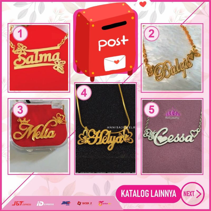 DVT สร้อยคอชื่อไทเทเนียมแท้ คุณภาพระดับพรีเมียม 18k