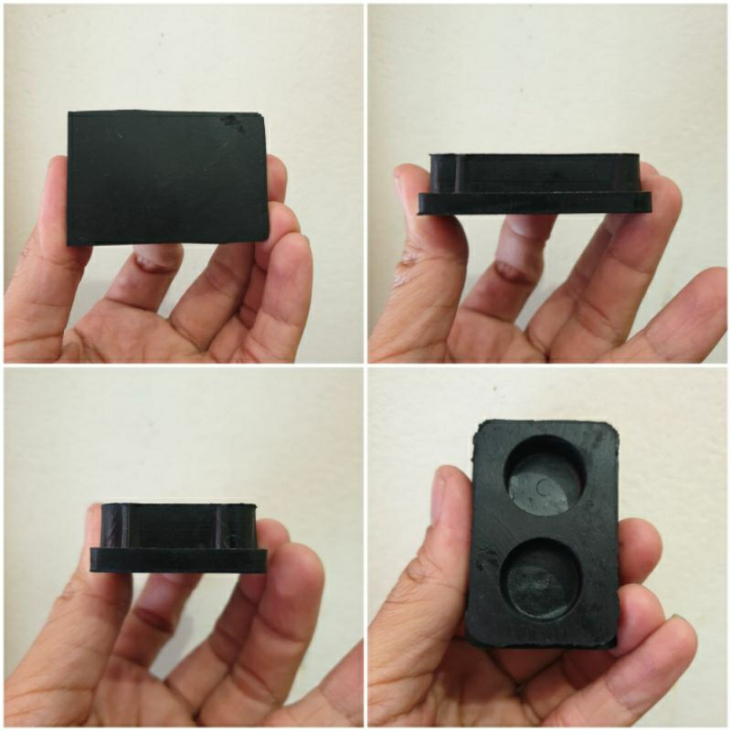 4X6 SEMI-SOLID HOLLOW RUBBER [35X55MM] HOLLOW TABLE RUBBER / CHAIR RUBBER