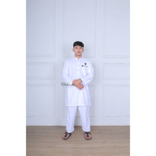 Baju Koko Setelan Kurta Pakistan Pria Remaja Dewasa Lengan Panjang - One Set Kurta Pakistan Kekinian