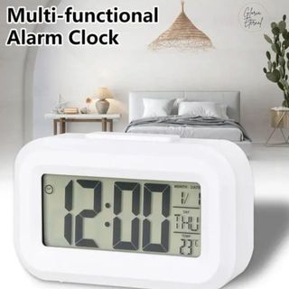 [Gloria] Jam Weker Mini LED Digital / Jam Alarm Smart Clock / Kalender Jam Meja Digital Termurah