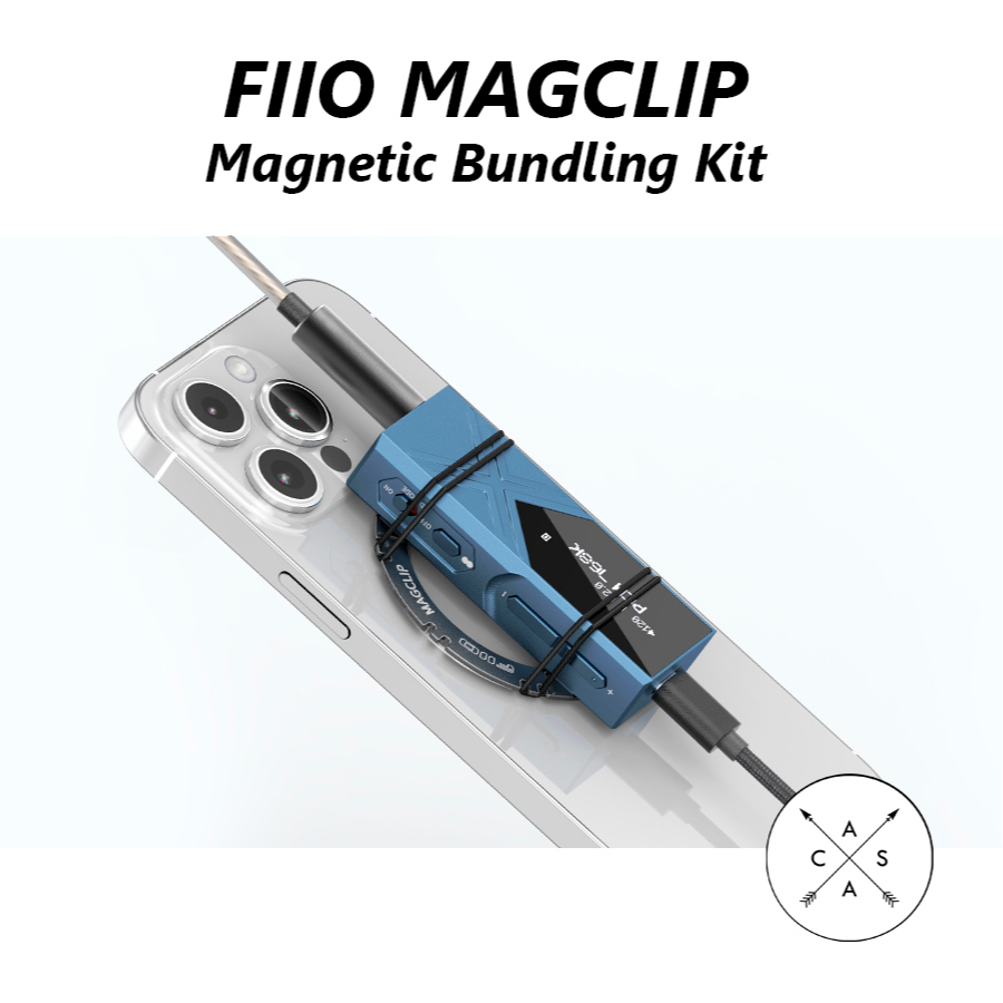 FiiO MacClip Magnetic Bundling Kit สําหรับแบบพกพา USB DAC Dongle KA17/KA13/KA5/KA3/KA2/KA1