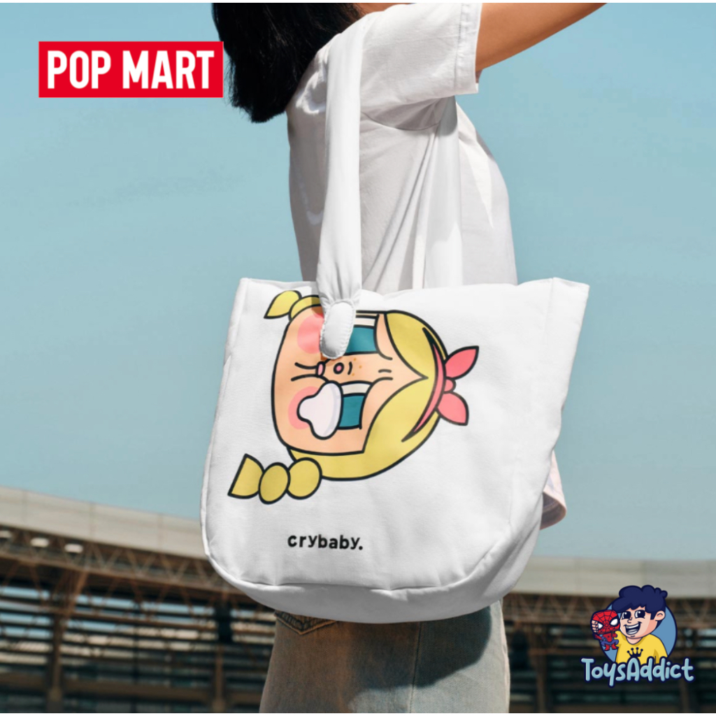 CRYBABY Sunset Concert Series กระเป๋าสะพายผ้าฝ้าย / CRYBABY กระเป๋าคอนเสิร์ต Sunset