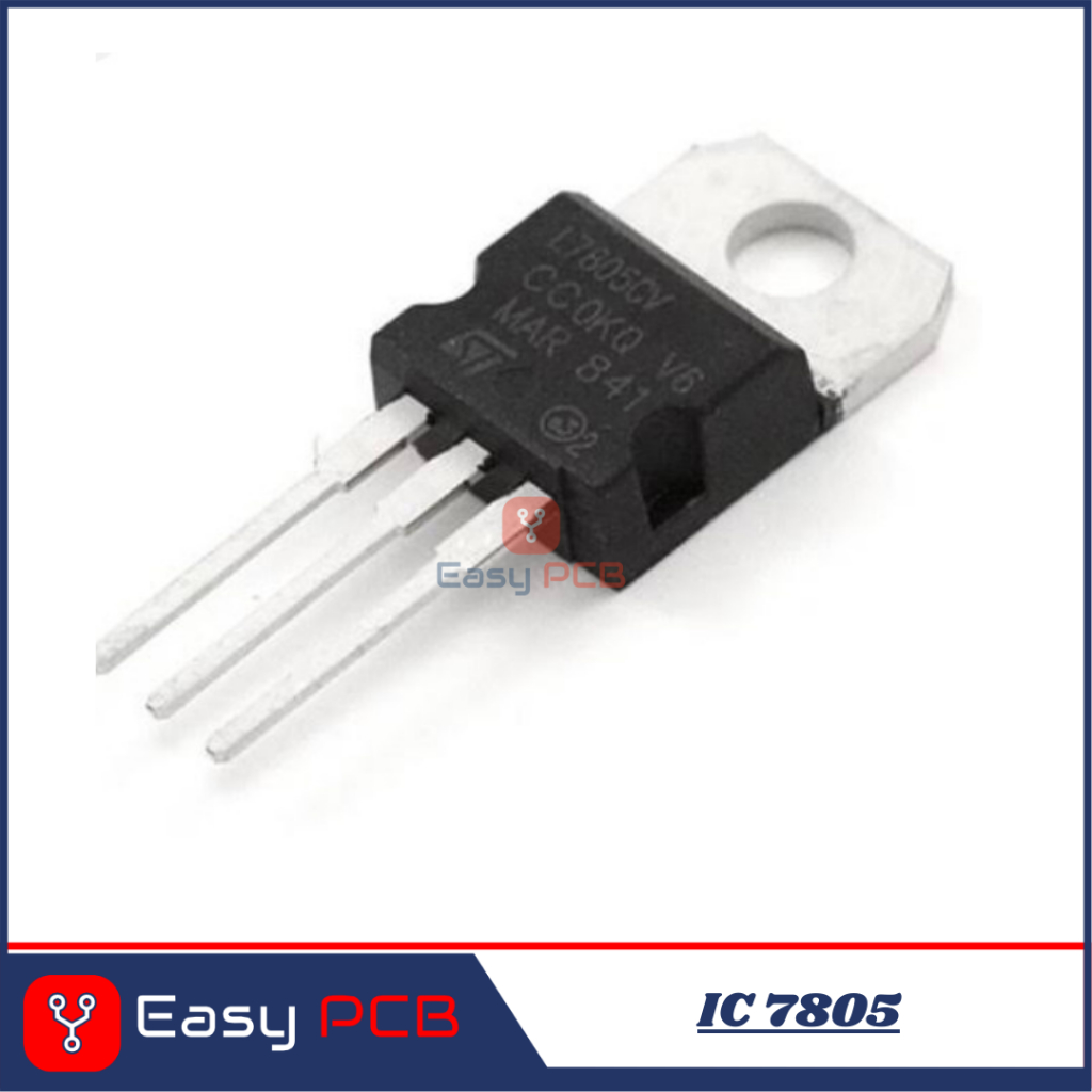 IC 7805 L7805CV LM7805 - เครื่องปรับแรงดันไฟฟ้า 5V ที่เชื่อถือได้