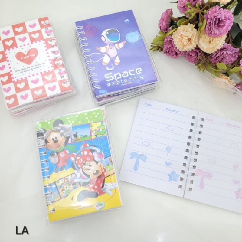 MINI NOTEBOOK A7 / A7 CHARACTER โน๊ตบุ๊ค