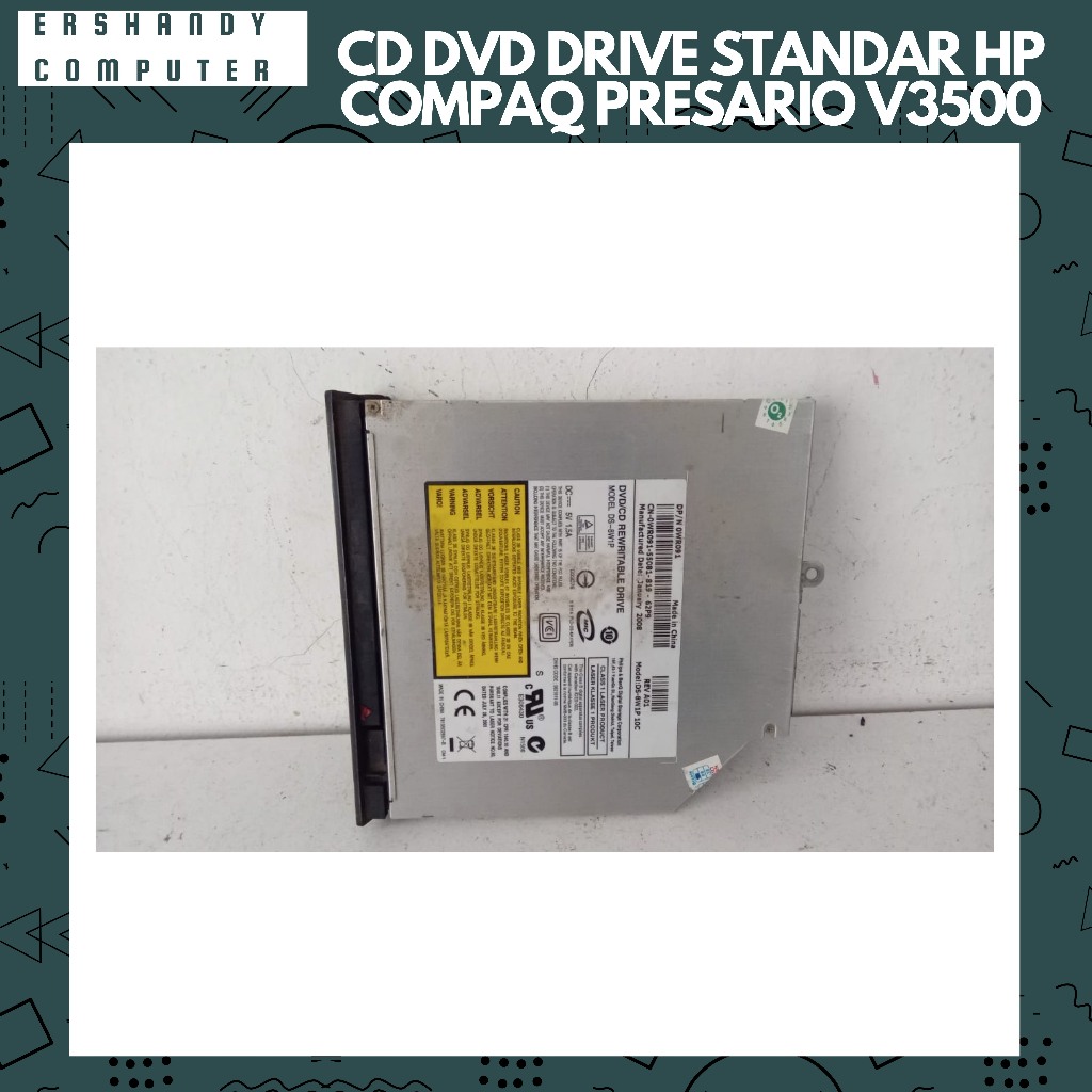 Cd DVD DRIVE STANDARD LAPTOP HP COMPAQ PRESARIO V3500