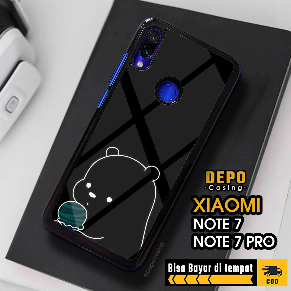 เคส Redmi Note 7 Note 7 Pro Casing Xiaomi Redmi Note 7 Note 7 Pro Casing Depo Casing [TDBR] Case Glo