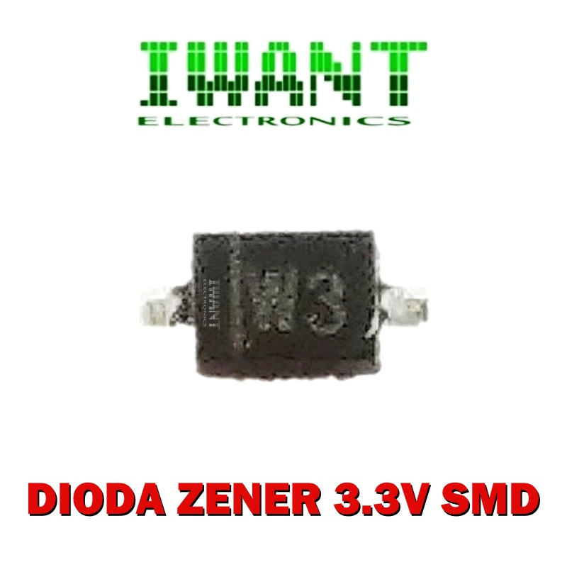 ไดโอด ZENER 3.3V DIODE SMD 3.3V DIODE ZENER SMD CODE W3 08805 DIODE ZENER 3V3