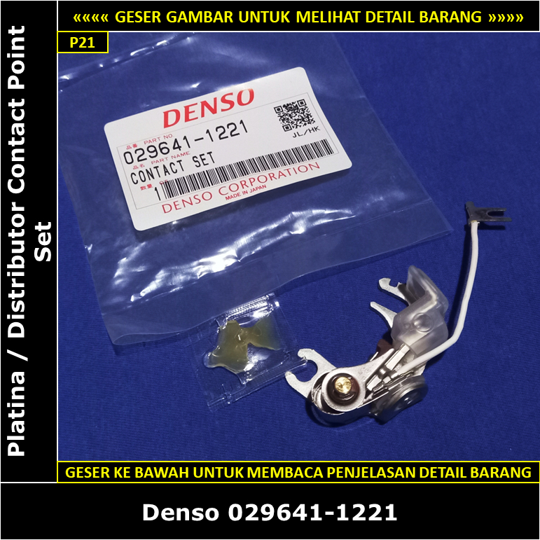 Platina Toyota Crown 2800 cc 5M MS112 1980-1983 Denso Japan Original จําหน่ายชุดจุดสัมผัส