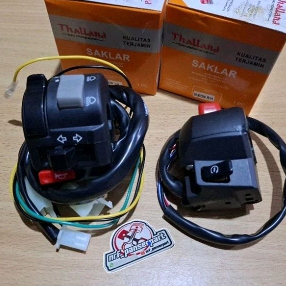 RIGHT SWITCH//LEFT HOLDER LEFT+RIGHT SET YAMAHA VIXION 150 OLD