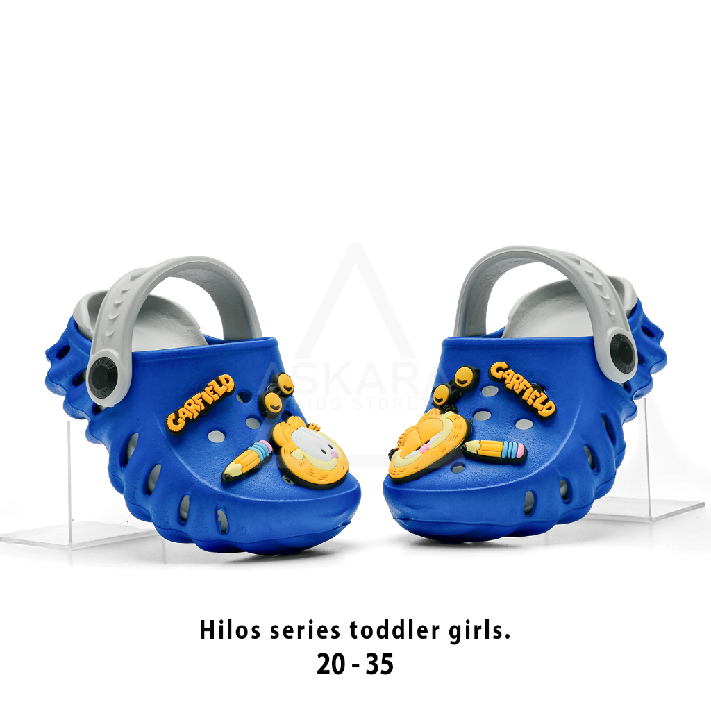 ใหม่ สวัสดี'ส - รองเท้าแตะเด็กผู้ชายสไตล์แมวน่ารักมีสายด้านหลัง 1 ปี - 7 ปี - รูปที่ 4