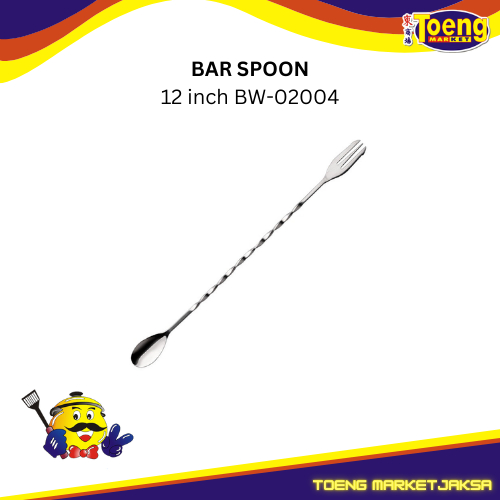 BAR SPOON / BAR SPOON STAINLESS 12 นิ้ว BW-02004 JIWINS