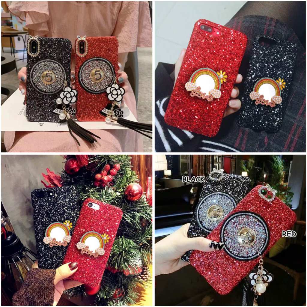 Glamour Glitter Diamond Case Samsung Grand Prime J2 Prime J7 Prime J4 Plus J6 Plus J7 Plus