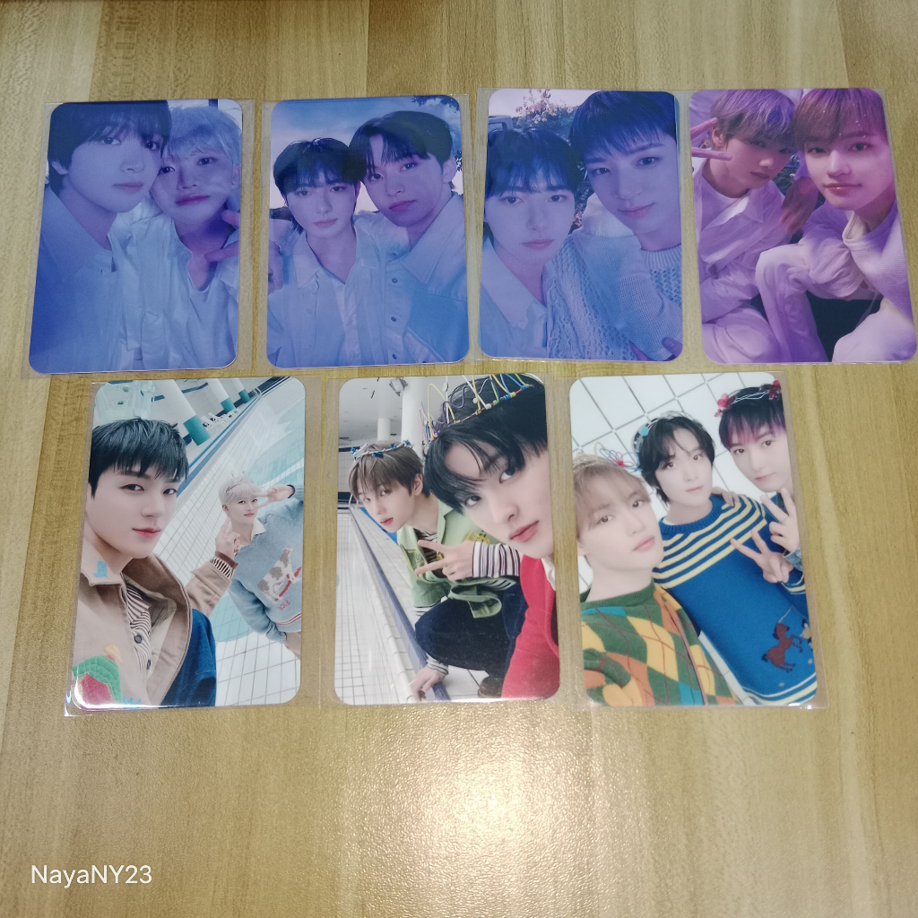Photocard Official NCT DREAM อัลบั้ม Moonlight POB MUMO (Mark Renjun Jeno Haechan Jaemin Chenle Jisu