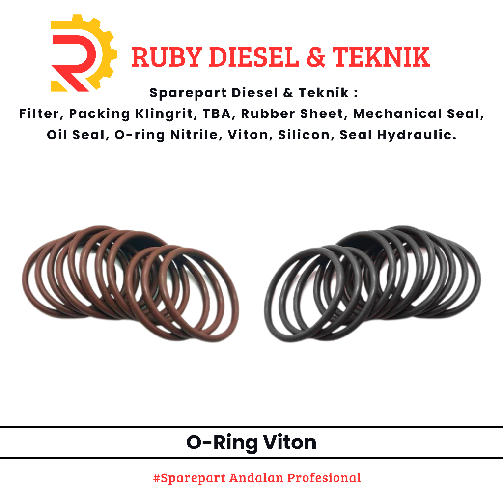Oring Viton 4x34 - โอริงซีลหนา 4 mm Id 34 mm - Oring 4*34