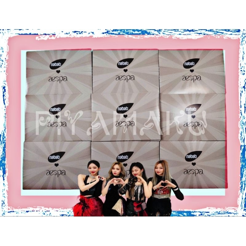 AESPA X NABATI โฟโต้การ์ดอย่างเป็นทางการ