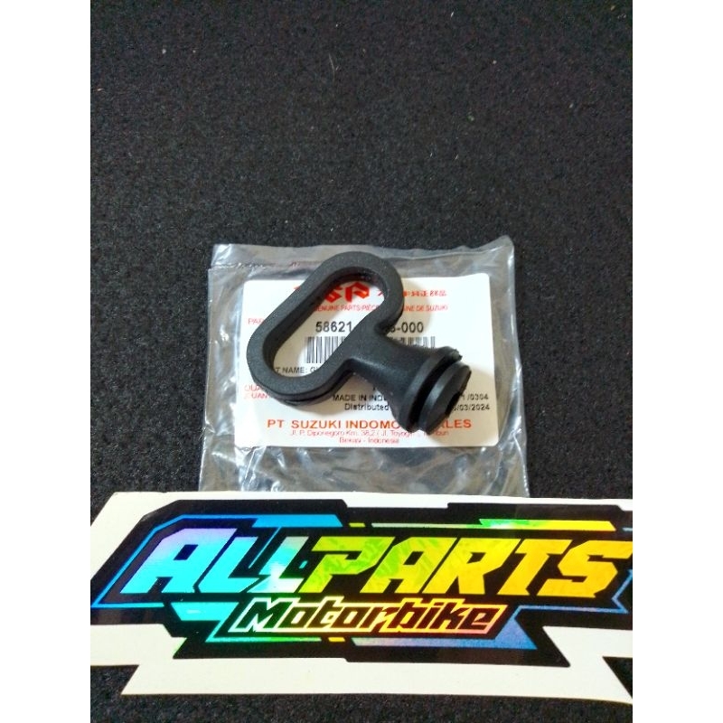 SATRIA 2-STROK / SMASH / SHOGUN / GP 100/TRS SPEEDOMETER CABLE ARCHERY RUBBER 58621-21253 เดิม SGP