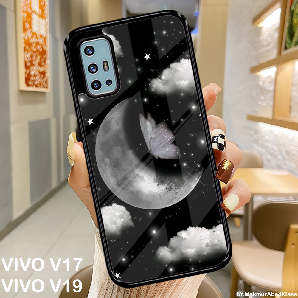Glossy Hardcase Vivo V17 PRO V17 V19 V7 V15 V15 PRO S1 S1 PRO Case Cover Case แฟชั่นปลอก Handphone อ