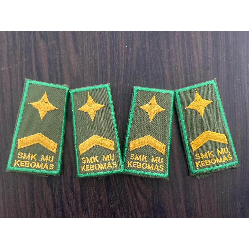 Custom Rank Bedge / ปัก Rank Bedge