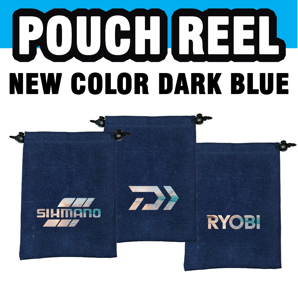 [สีใหม่] ผ้าคลุมกระเป๋ารอกตกปลา Shimano Daiwa JM วัสดุกํามะหยี่นุ่ม อเนกประสงค์