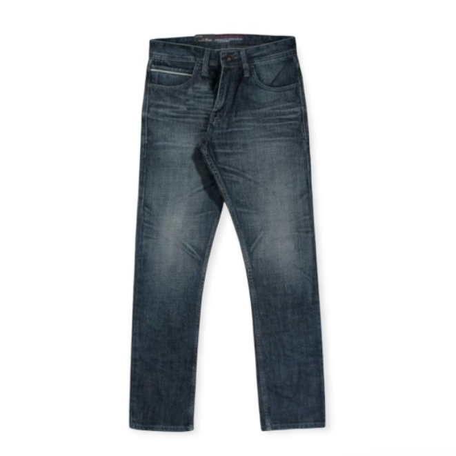 WAREHOUSE CLEARANCE LECASO Original Denim Jeans for Men, กางเกงยีนส์ขนาดมาตรฐาน, Retro Series