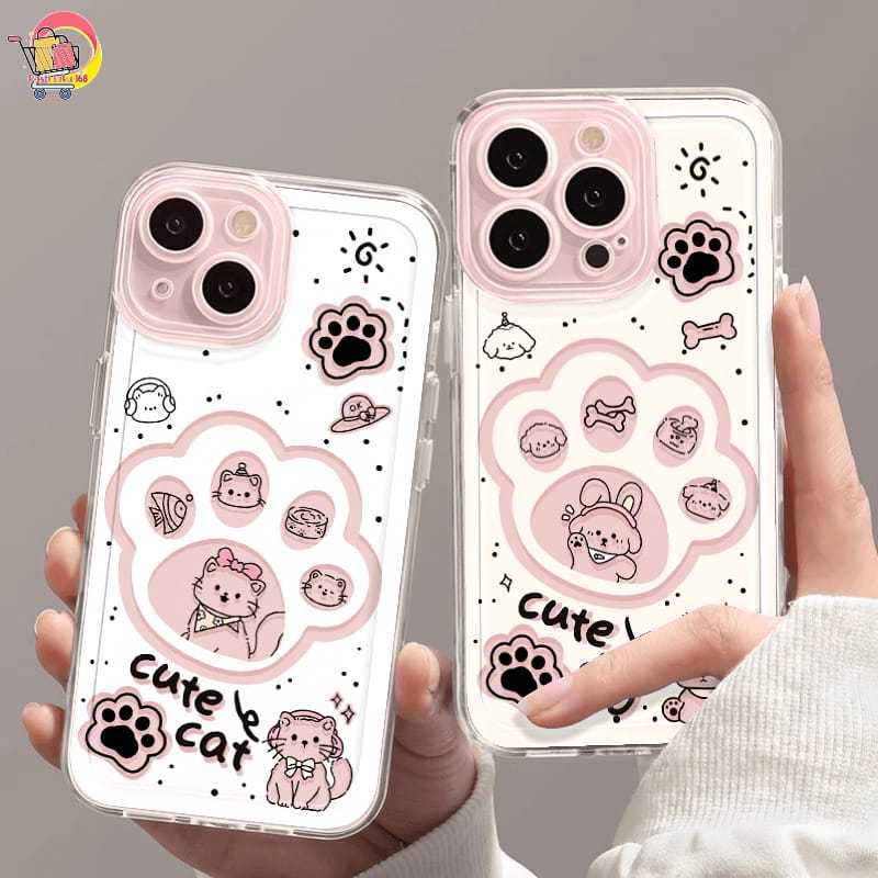 SS951 กรณี Softcase ซิลิโคนลูกสุนัขลูกแมว Cutie Aesthetic ปลอก Hp สําหรับ Realme C1 C2 3 5 7I 8 8I 9