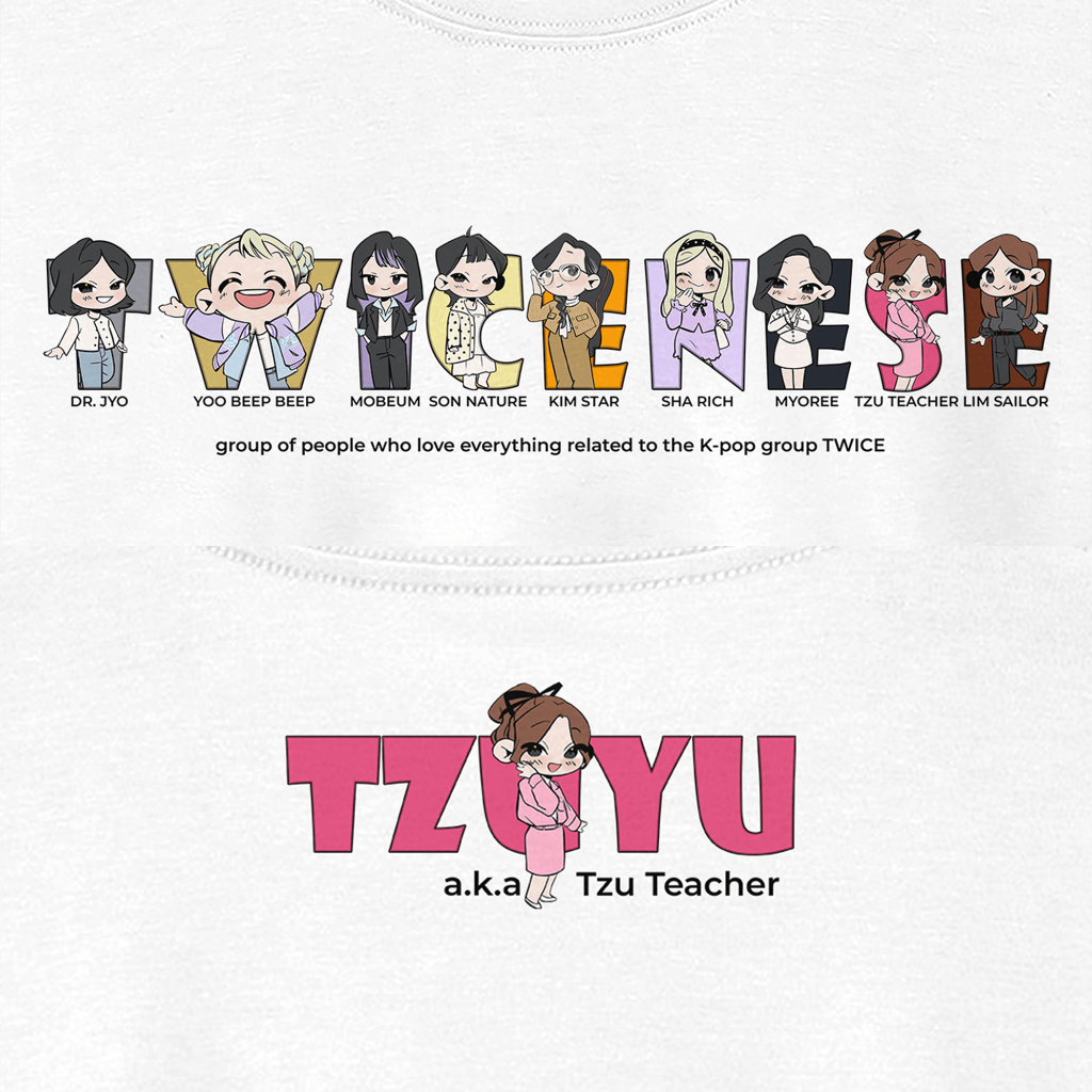 YuuRa งานอดิเรกเสื้อยืด Unisex - Twice - Twice - Tzuyu