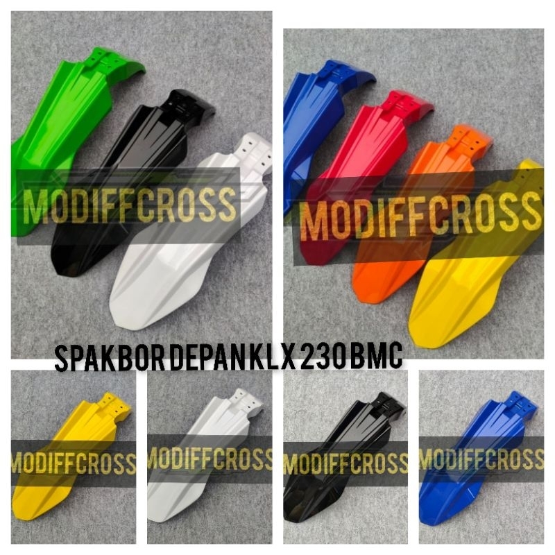 KLX 230 บังโคลนหน้า KLX 230 บังโคลน KLX 230 ใหม่ บังโคลนหน้า KLX 150 SE SM 2024 BMC บังโคลนหน้า KLX 