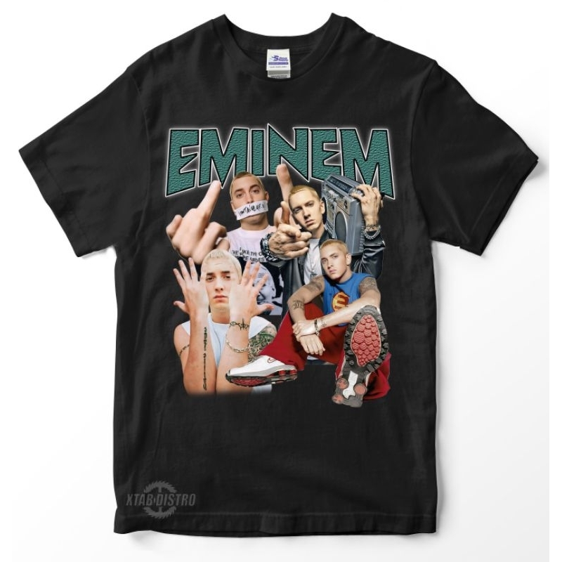 EMINEM เสื้อยืดวินเทจแร็พ eminem Tupac snooop dog