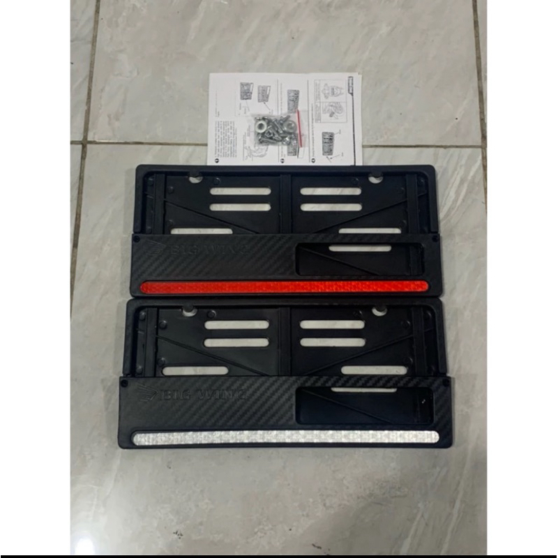 Universal Original Honda AHM รุ่น Bigwing รถจักรยานยนต์จํานวนแผ่นยึดฝาครอบ