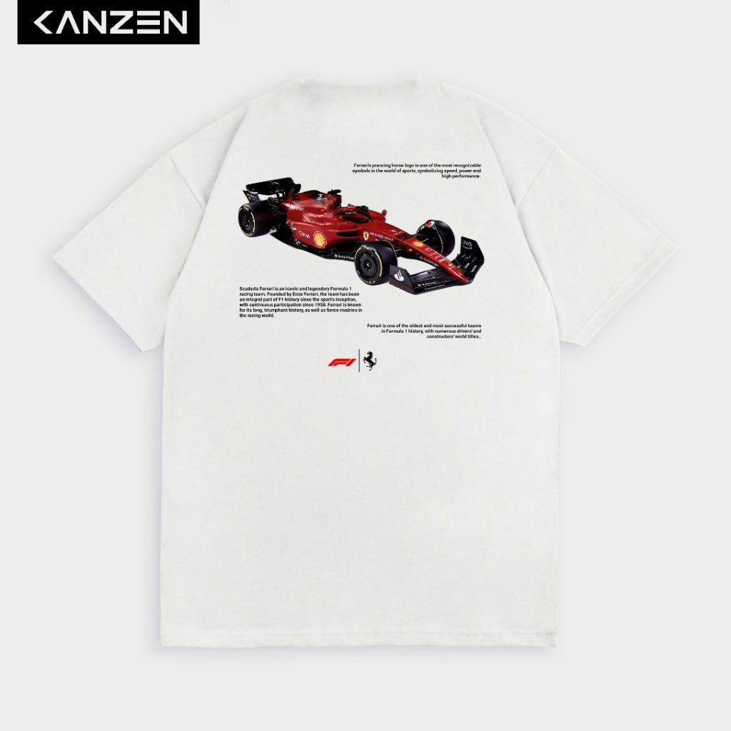 เสื้อยืด Kanzen FERRARI F1