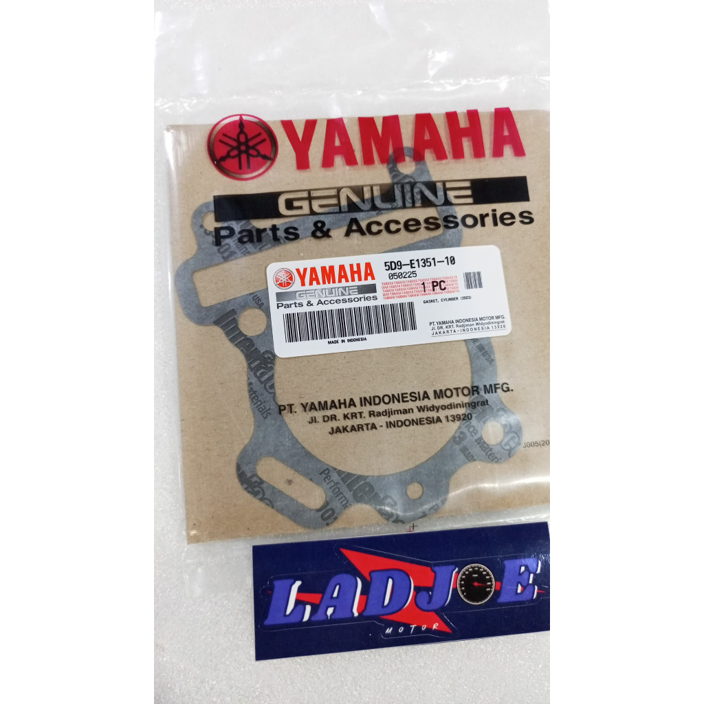 VEGA RR/ 5D9-E1351-10/ปะเก็นกระบอก YAMAHA