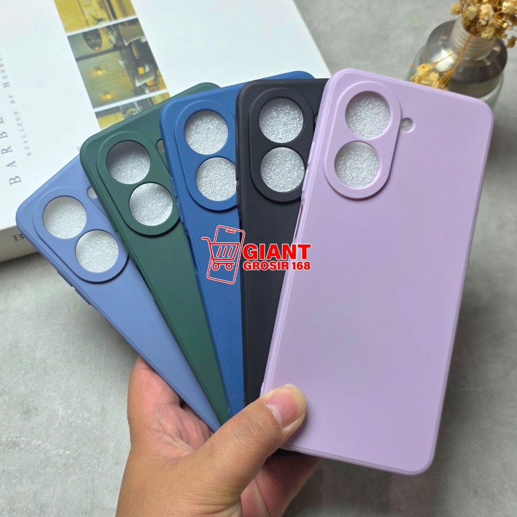 POCO C71 CASE MACAROON SQUARE LIQUID CASE POCO C71