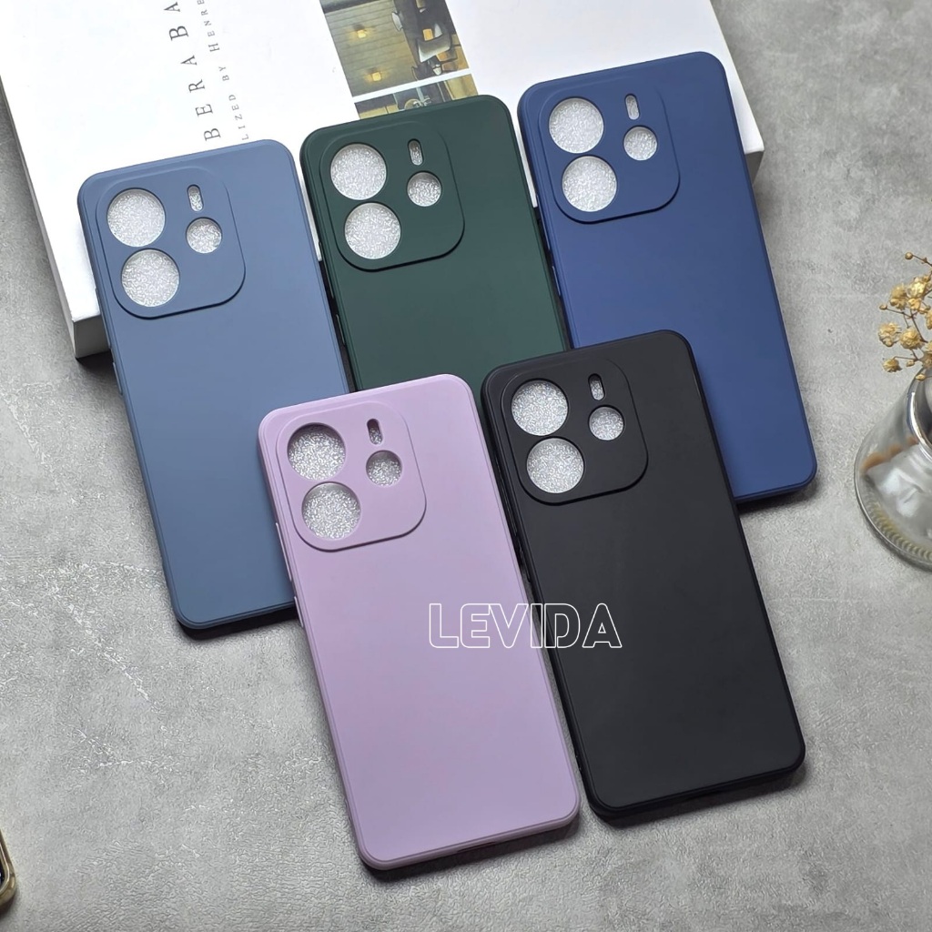 Redmi Note 14 4G Redmi Note 14 5G Softcase Macaron Square / Case Square Edge Case Redmi Note 14 4G R