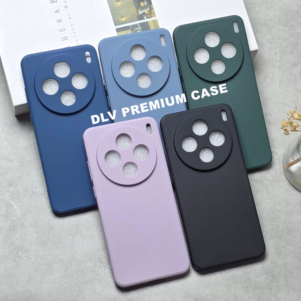 VIVO X200 VIVO X200 PRO CASE MACAROON SQUARE EDGE SOFT CASE LIQUID EDGE VIVO X200 VIVO X200 PRO MS-1