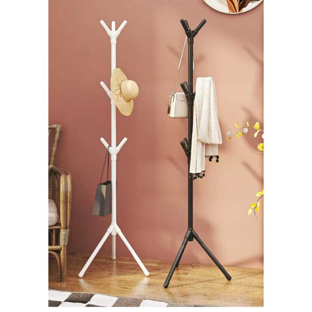 GANTUNGAN Aesthetic Clothes Hanging Clothes Stand ไม้แขวนเสื้อมัลติฟังก์ชั่น ไม้แขวนเสื้อสไตล์มินิมอ