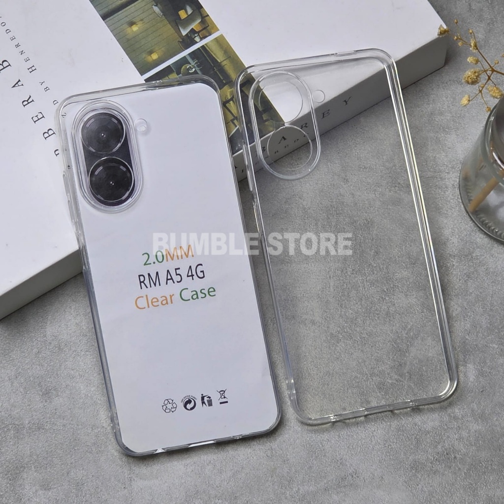 Bumble - Redmi A5 4G Redmi 9T Softcase Clear Case Bening 2.0mm Case Redmi A5 4G Redmi 9T