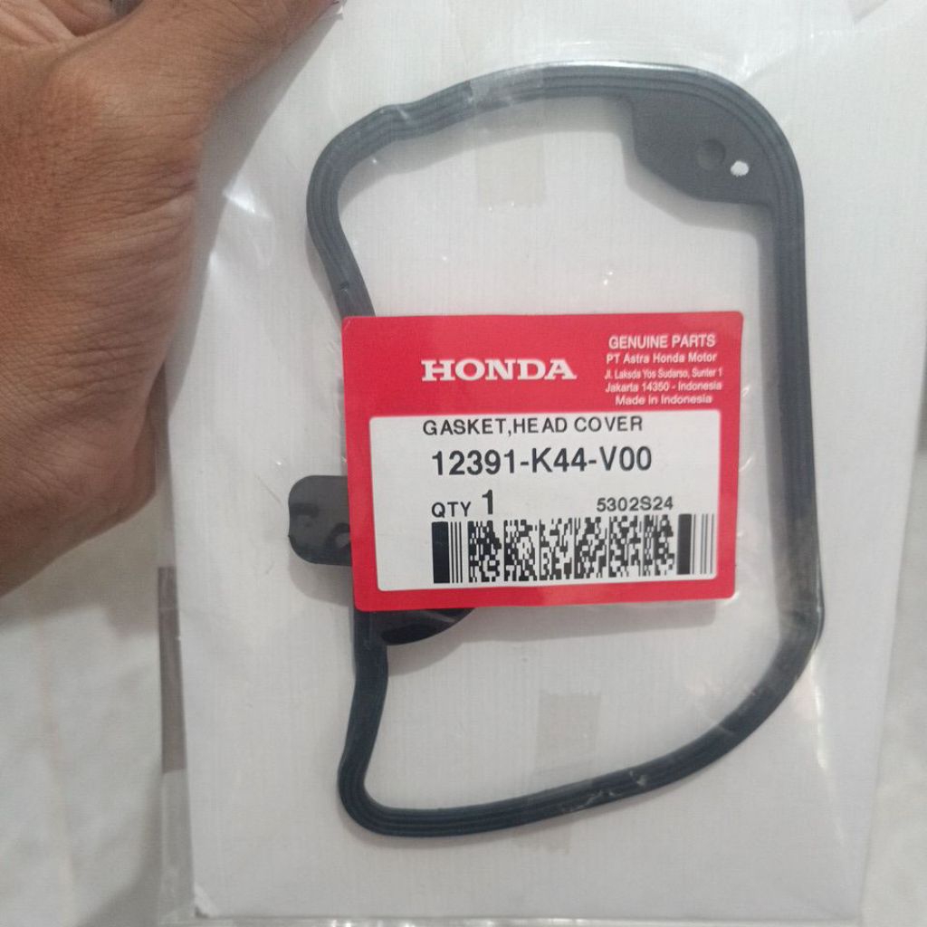 12391-K44-V00 Original AMM Beat Scoopy ESP ปะเก็นยาง