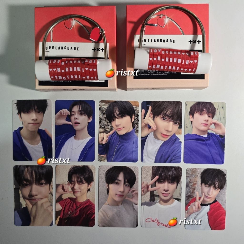 ริสเอ็กซ์ที | [Sharing] TXT Love Language Album & Photocard