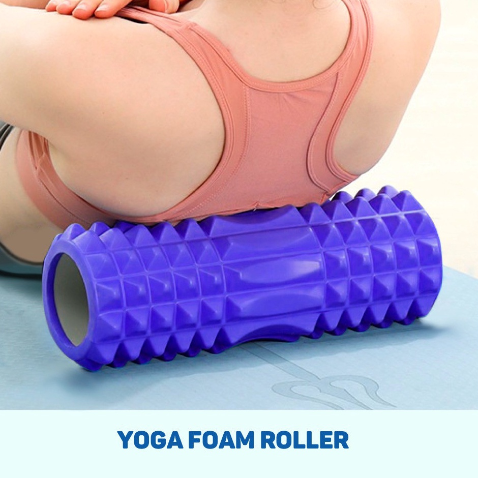 CODE K78I VKTECH ลูกกลิ้งโยคะคอลัมน์กลวงโฟมยิมนวดออกกําลังกาย D334