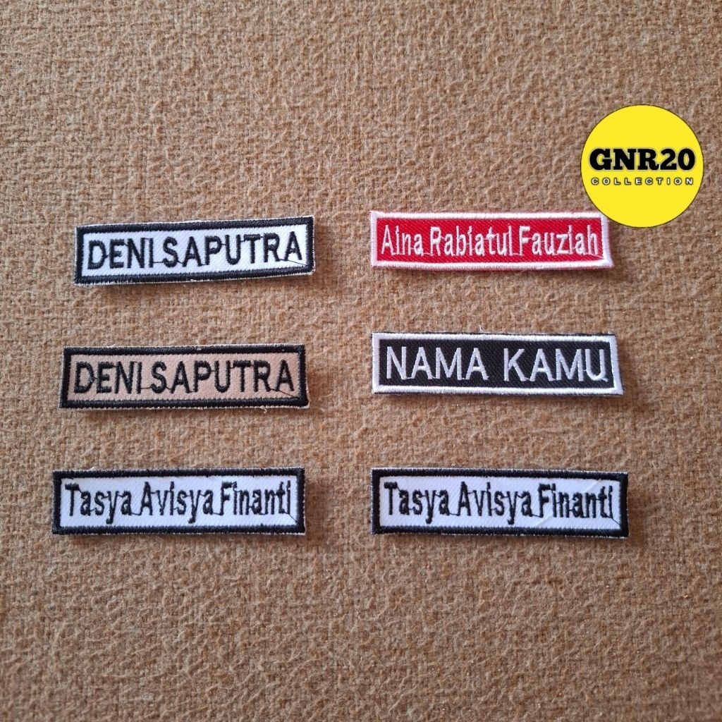 ครบรอบ 1 ปี! MIN 7 ชิ้น SANTRI SCHOOL ชื่อ Bet 2x8 ซม.