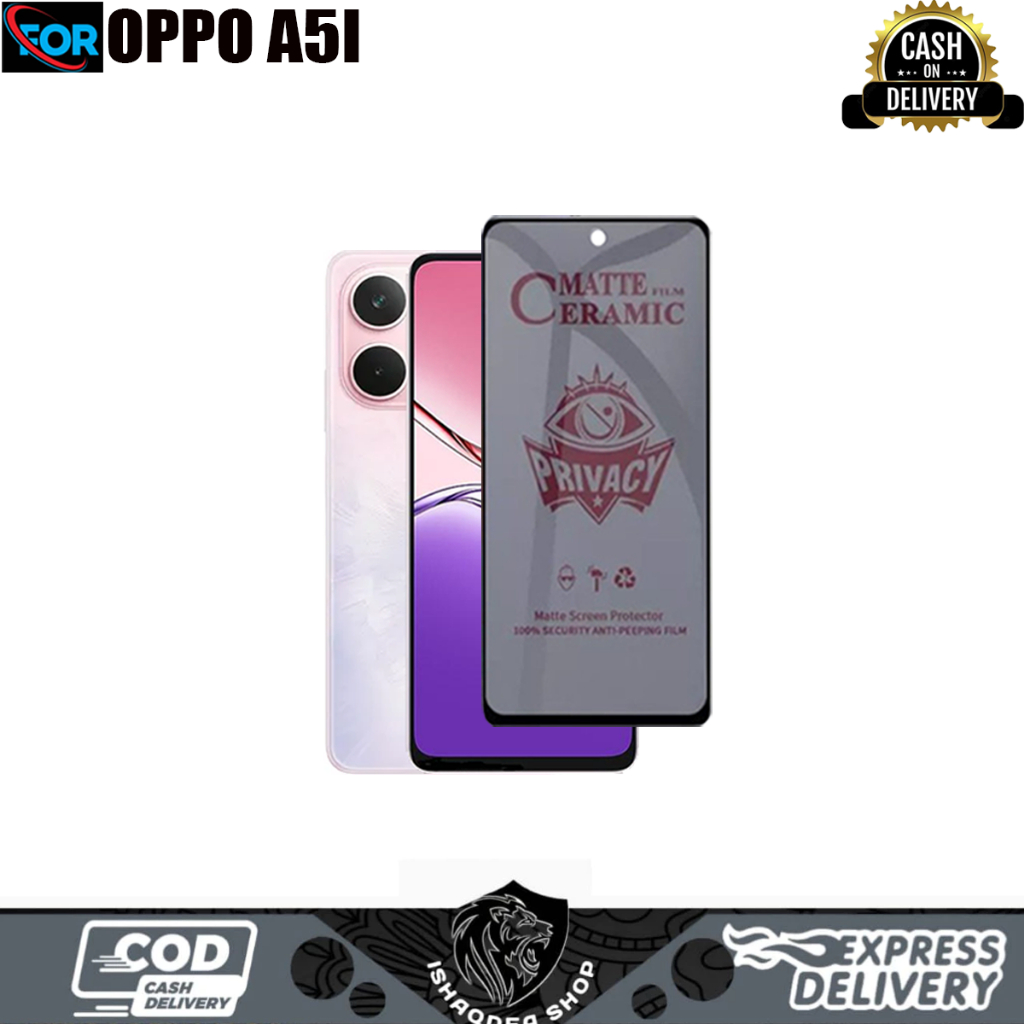 ฟิล์มกระจกนิรภัยสําหรับ OPPO A5I A5I PRO SCREEN PROTECTOR TEMPERED GLASS