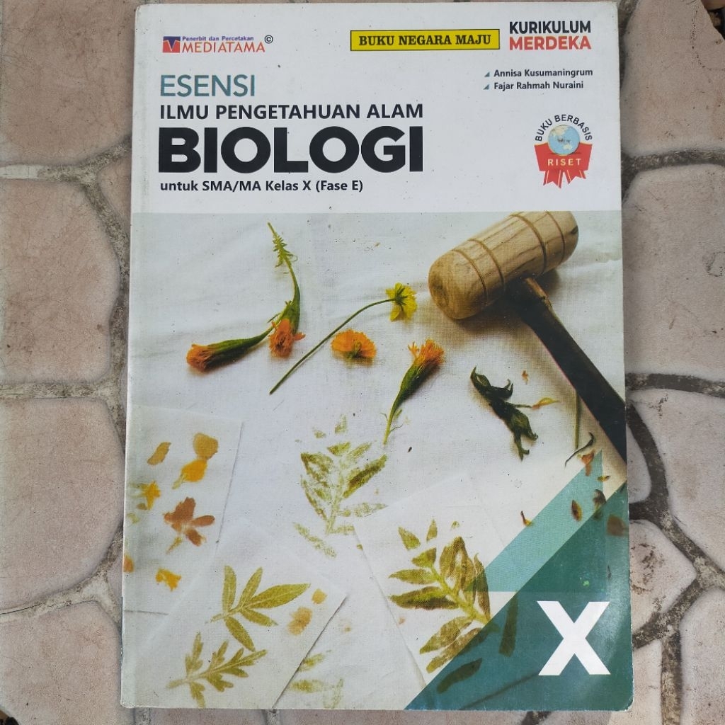 BIOLOGY NATURAL SCIENCE TEXTBOOK / ESSENCE สําหรับ SCHOOL ระดับ X (AGE E) INDEPENDENT CURRICUM ต้นฉบ